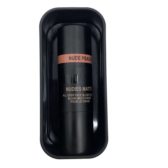 NUDESTIX Nudies Matte All Over Face Color 7g/0.25oz. Nude Peach Blush Color - Picture 2 of 8